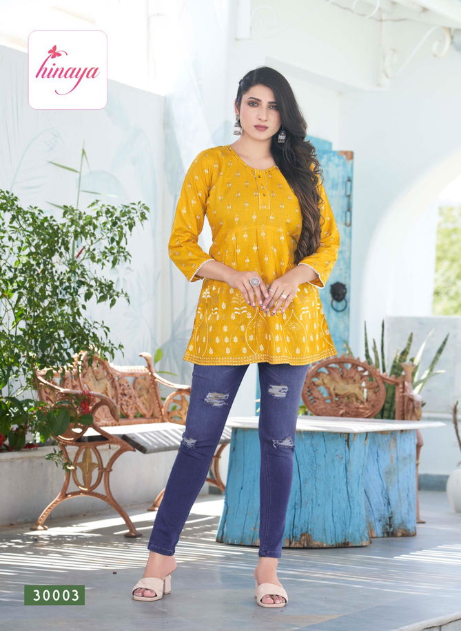 Western 4 You Vol 30 By Hinaya Ladies Top Catalog
